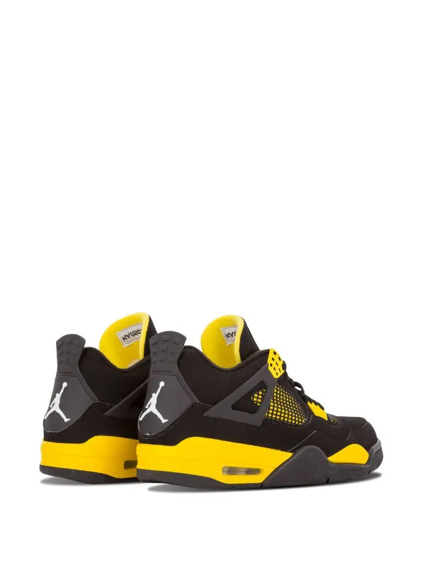 Jordan 4 "black and yellow"