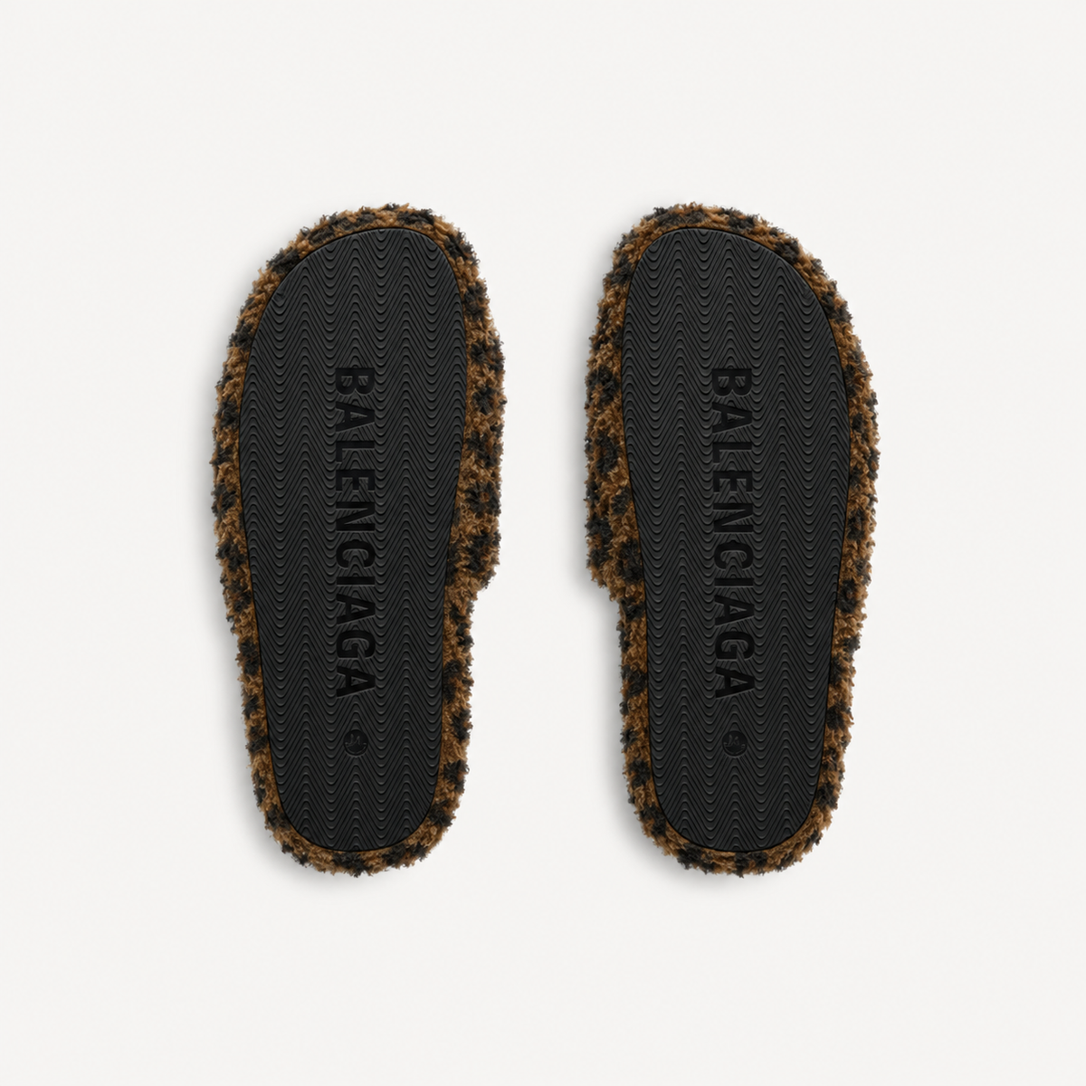 Balenciaga slide fur
