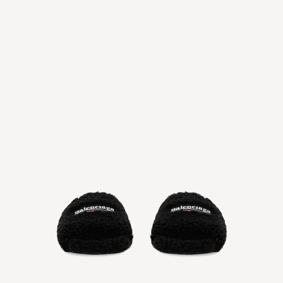 Balenciaga slide fur