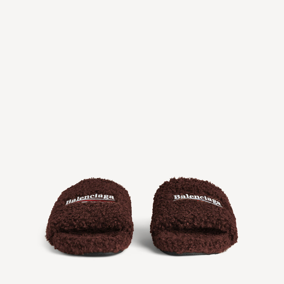 Balenciaga slide fur