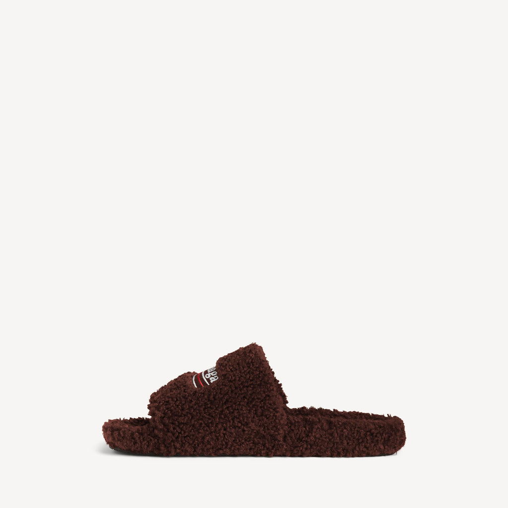 Balenciaga slide fur