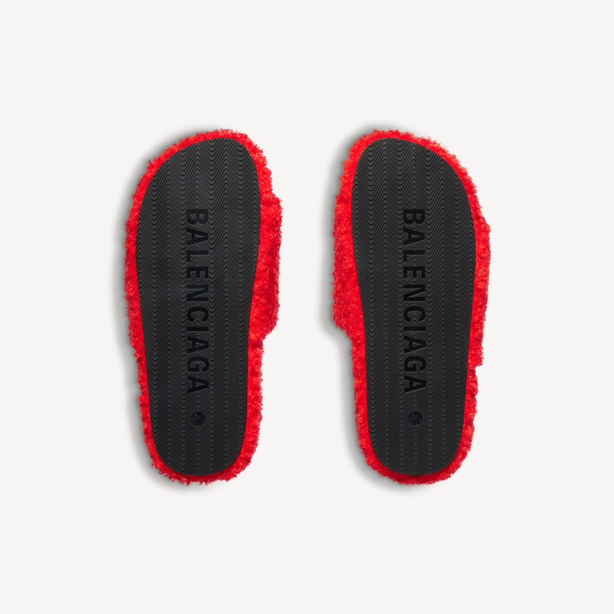 Balenciaga slide fur