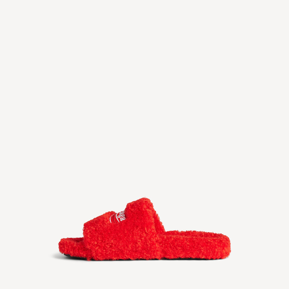 Balenciaga slide fur