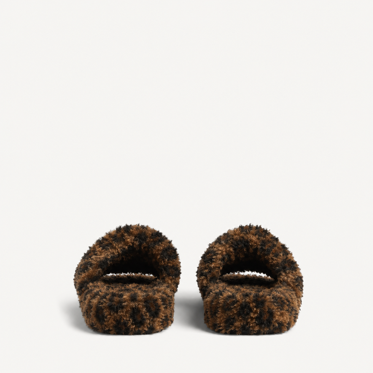 Balenciaga slide fur