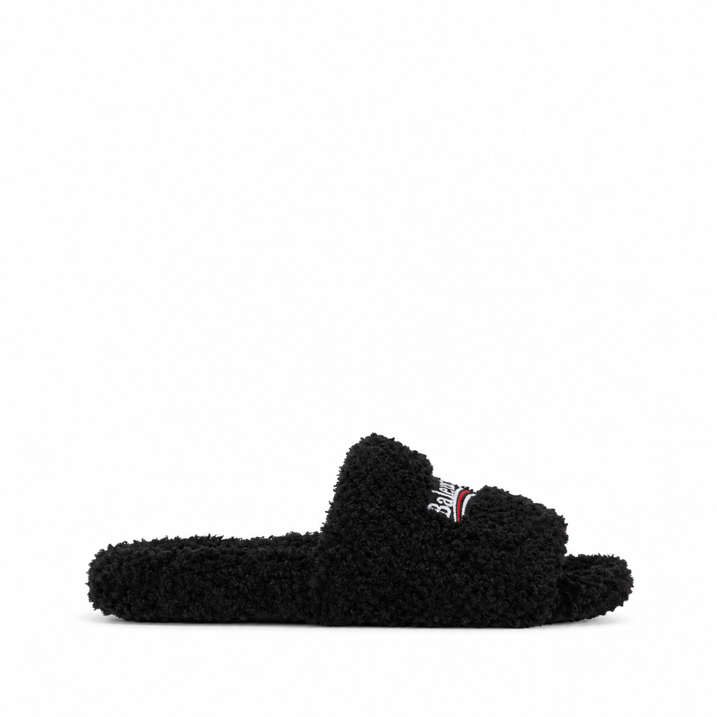 Balenciaga slide fur
